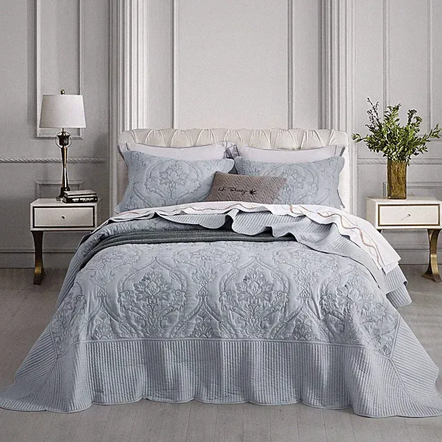 CHIXIN Bedspread Coverlet Quilt Set Full Size - Lightweight Bedding Cover - B...